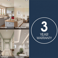 Simple Lighting - FR420-CCT-LG - Infographics - 3 Year Warranty