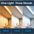 Simple Lighting - FR420-CCT-SN - Infographics - One Light. Three Moods
