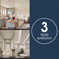 Simple Lighting - FR420-CCT-SN - Infographics - 3 Year Warranty