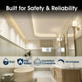 Simple Lighting - FR420-CCT-W - Infographics - Built for Safety and Reliability