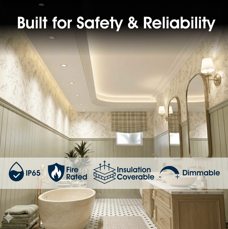 Simple Lighting - FR420-CCT-W - Infographics - Built for Safety and Reliability