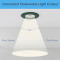 Simple Lighting - FR420 - Infographics - Consistent Downward Light Output