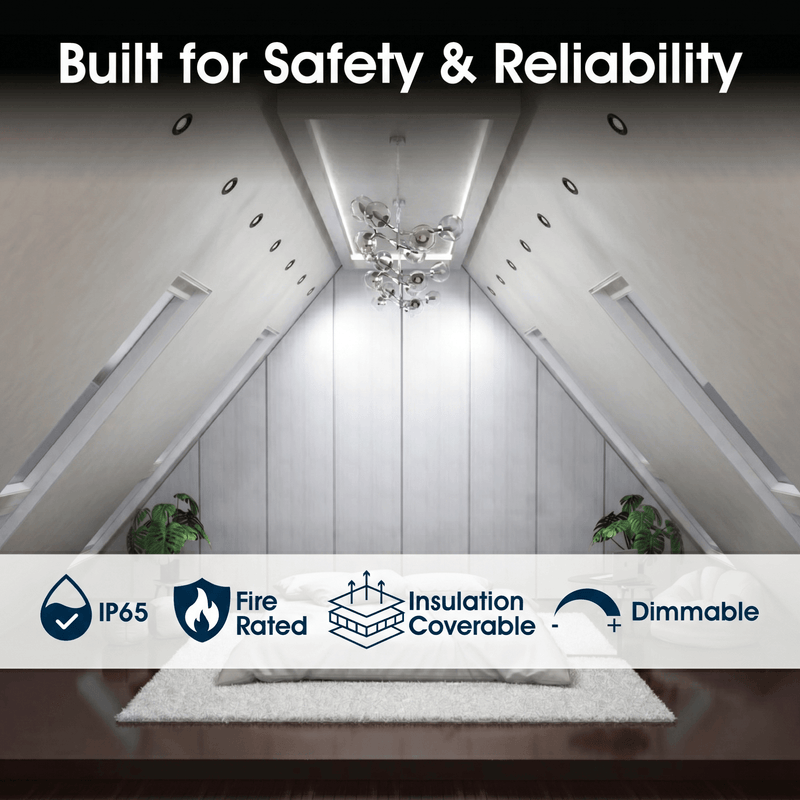 Simple Lighting - FR421-CCT-BLACK - Infographics - Built for Safety and Reliability