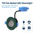 Simple Lighting - FR421-CCT-G - Infographics - 7W Fire Rated LED Downlight