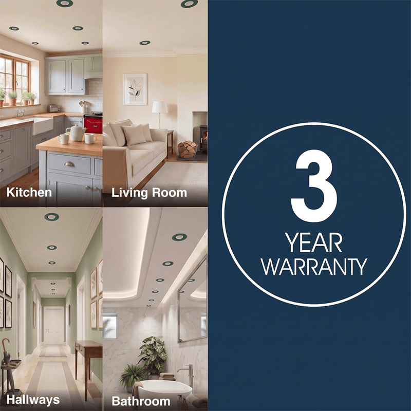 Simple Lighting - FR421-CCT-G - Infographics - 3 Year Warranty