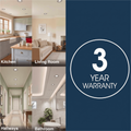 Simple Lighting - FR421-CCT-LG - Infographics - 3 Year Warranty