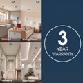 Simple Lighting -  FR421-CCT-OB - Infographics - 3 Year Warranty