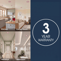 Simple Lighting - FR421-CCT-P - Infographics - 3 Year Warranty