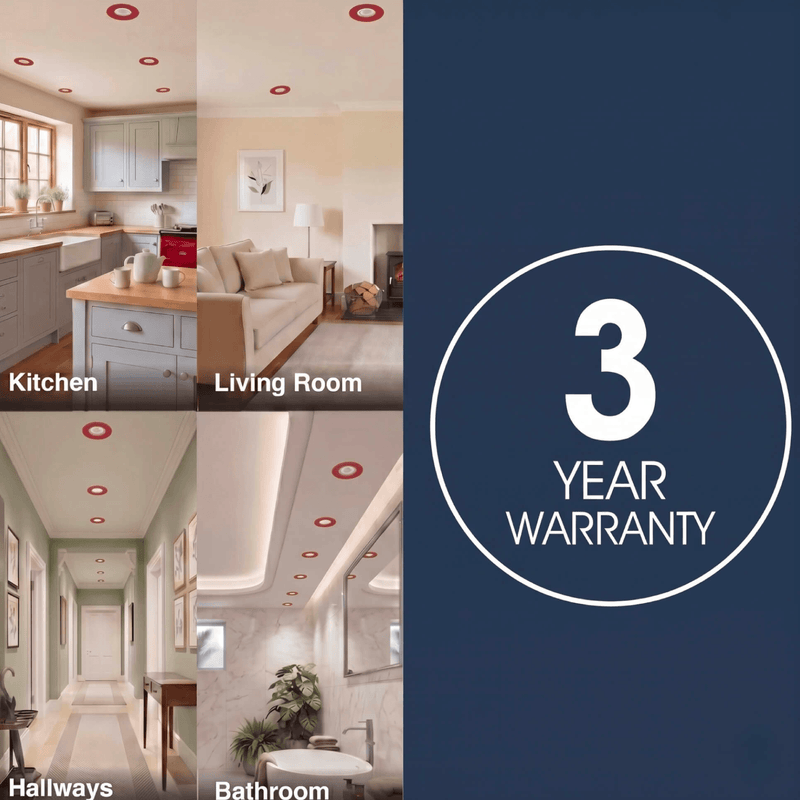 Simple Lighting - FR421-CCT-R - Infographics - 3 Year Warranty