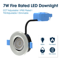 Simple Lighting -  FR421-CCT-SN - Infographics - 7W Fire Rated LED Downlight