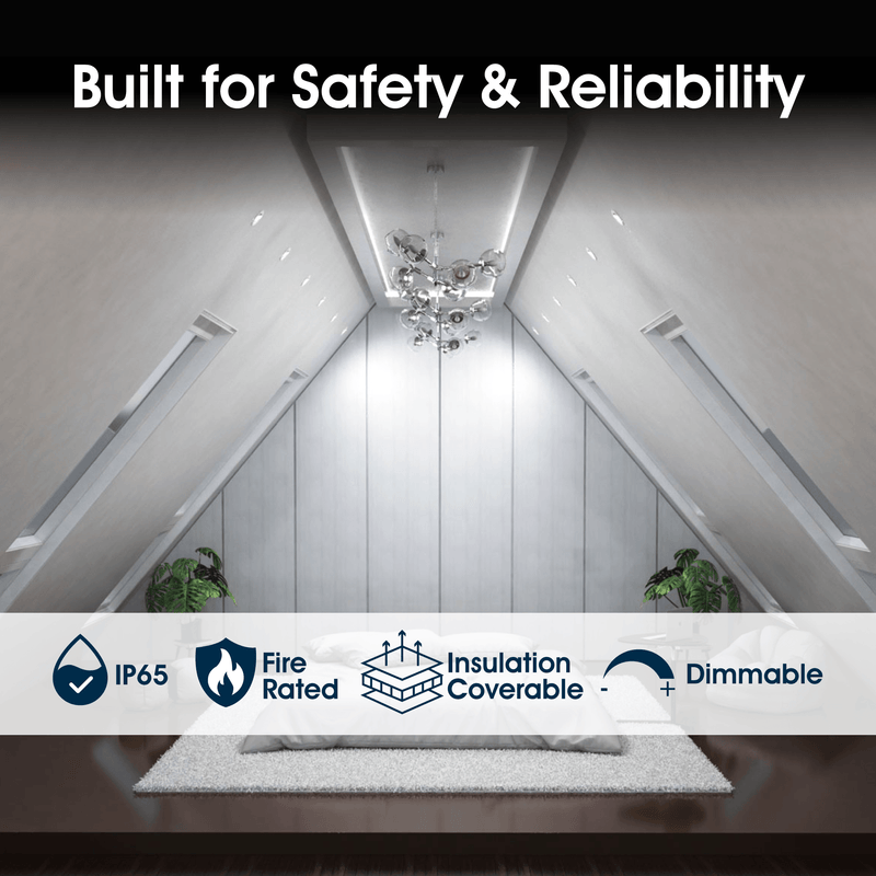 Simple Lighting - FR421-CCT-W - Infographics - Built for Safety and Reliability