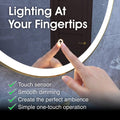 Simple Lighting - GLEAM600-BTG - Infographics - Lighting At Your Fingertips