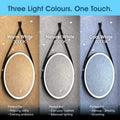 Simple Lighting - GLEAM600-MB - Infographics - Three Light Colours. One Touch