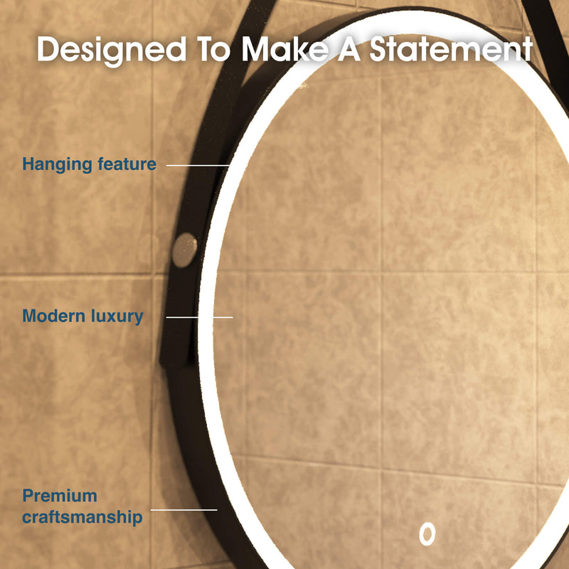 Simple Lighting - GLEAM600-MB - Infographics - Designed to Make A Statement