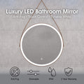 Simple Lighting - GLEAM600-RG - Infographics - Luxury LED Bathroom Mirror