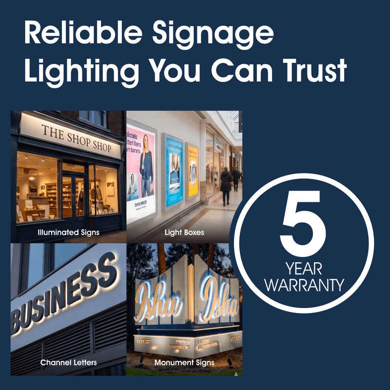 Lighteez - Module-1-65K - Infographics - Reliable Signage Lighting You Can Trust
