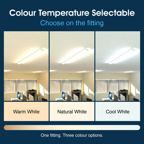 SL BAT CCT LED Batten - Colour Temperature Selectable Info