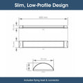 SL BAT 2FT CCT LED Batten - Slim, Low-Profile Design Info