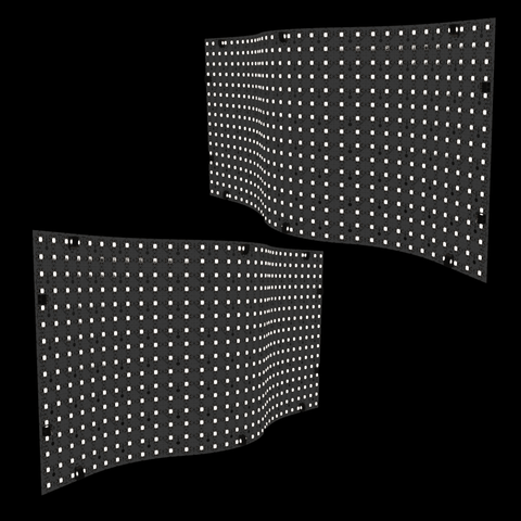 Simple Lighting - LED Sheet - 2 LED sheets with natural white tones.
