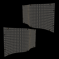 Simple Lighting - LED Sheet - 2 LED sheets with warm white tones.