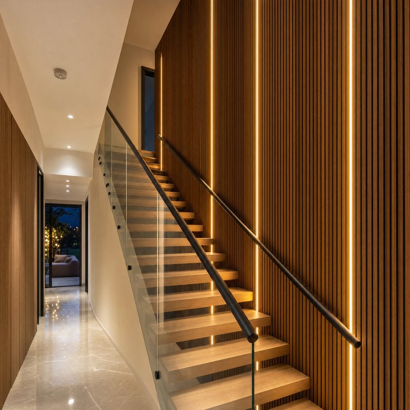 LED Neon For Slatwall (Lifestyle, Staircase)