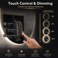 Simple Lighting - LUXE600-OBB - Infographics - Touch Control and Dimming