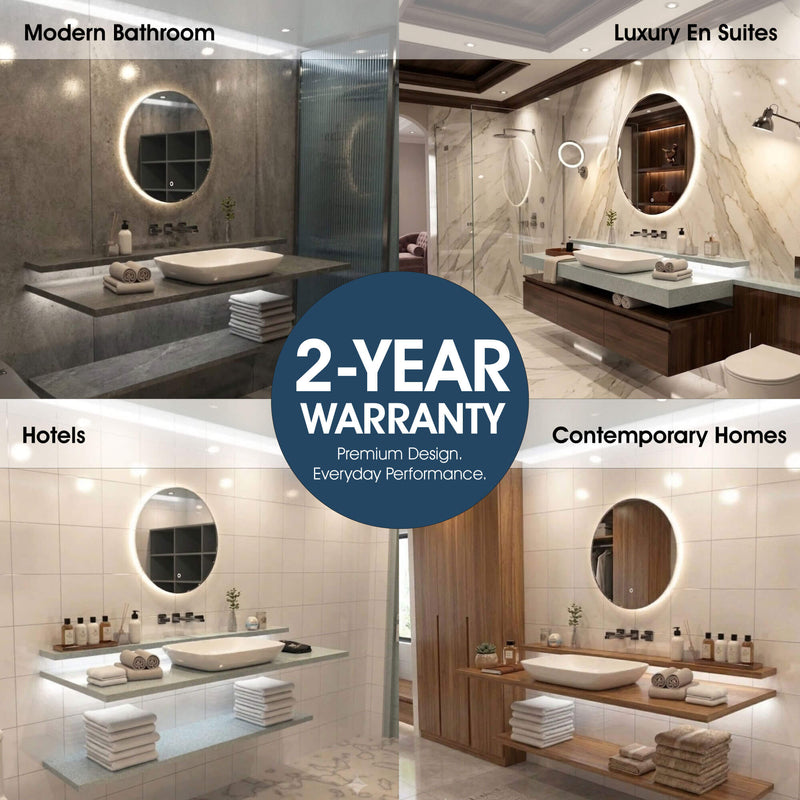 Simple Lighting - LUXE600-OBS - Infographics - 2 Year Warranty