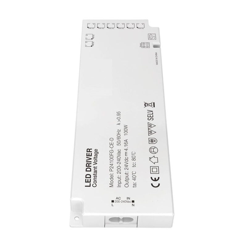 Simple Lighting - 100W Lighteez LED Driver - A close up of the driver's AC input port