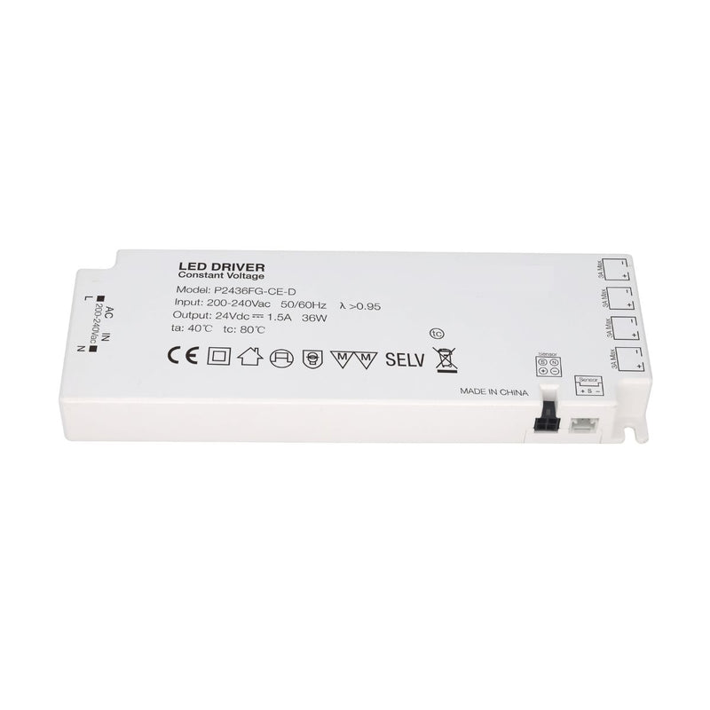 Simple Lighting - Lighteez LED Driver - Slimline 36W LED driver on a white background.