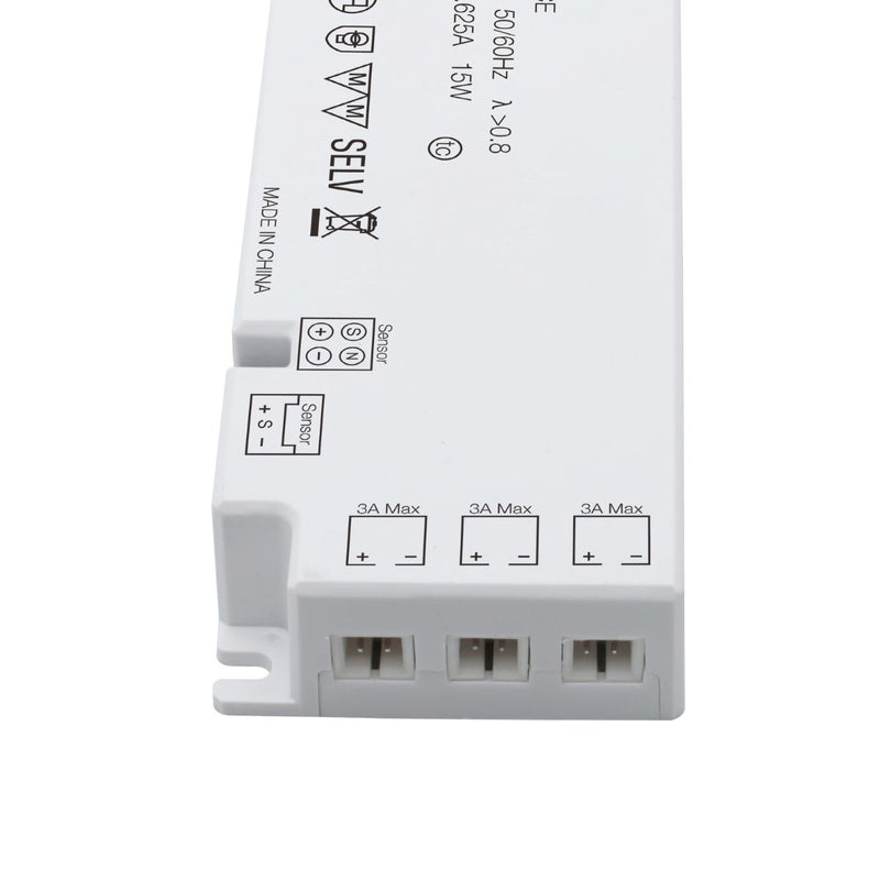 Simple Lighting - Lighteez LED Driver - 3A ports of the LED driver with sensor ports