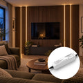 4 × 2.4m acoustic slat wall lighting kit with driver