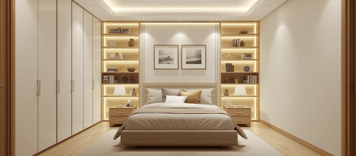 Bedroom Lighting, Layered to Suit Your Space