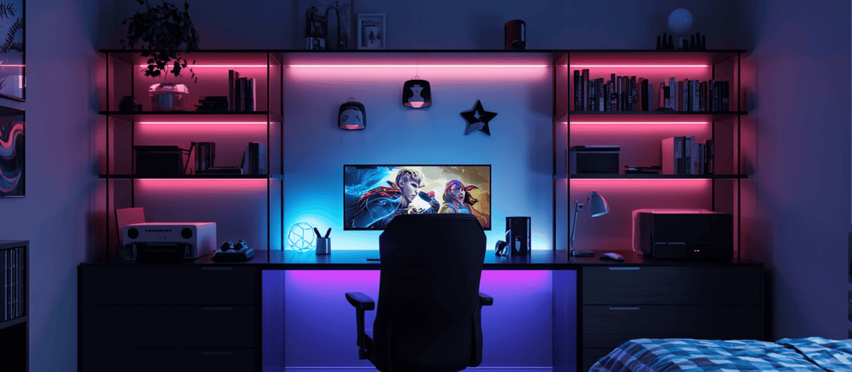 Led Rgb Gamer Gaming Lights - LED RGB Strips and Ambient Lighting | Simple Lighting