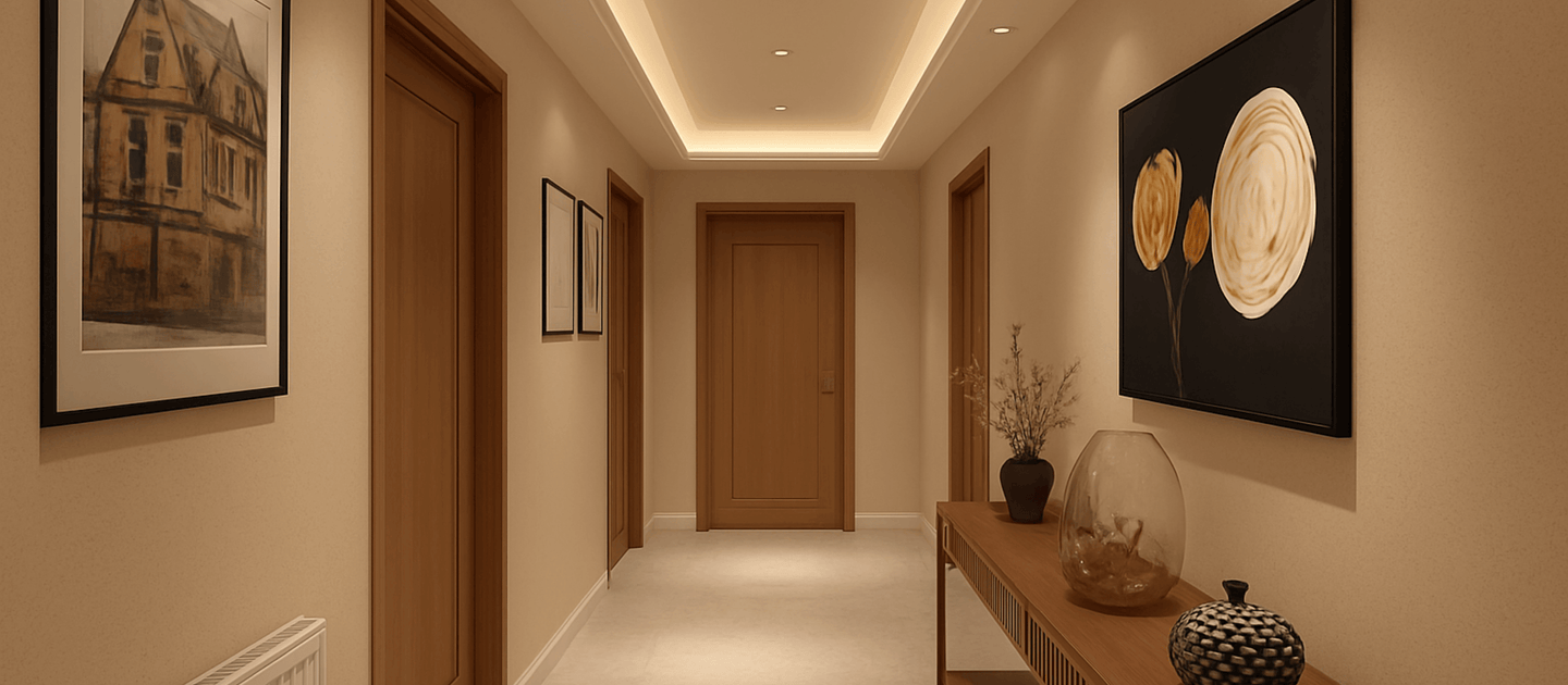 Hallway Lighting That Fits the Space