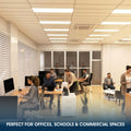 SL - 1200x300 LED Panel - Infographics - Perfect for Offices, Schools and Commercial Spaces