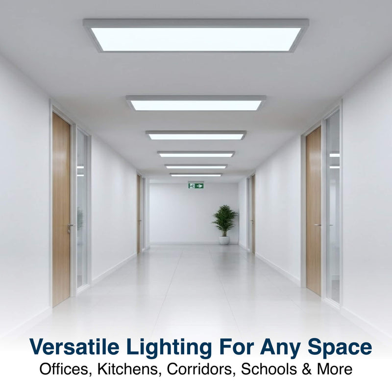 SL - 1200x300 LED Panel - Infographics - Versatile Lighting for Any Space