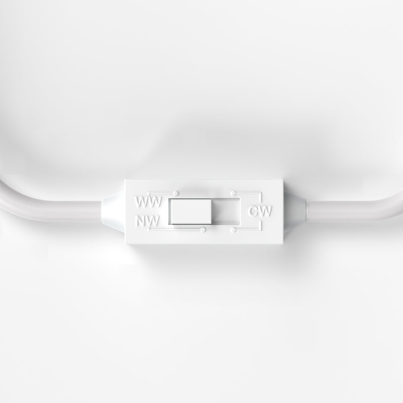 Simple Lighting - Pan 1260 LED Panel Light - The colour temperature switch of the LED panel light.
