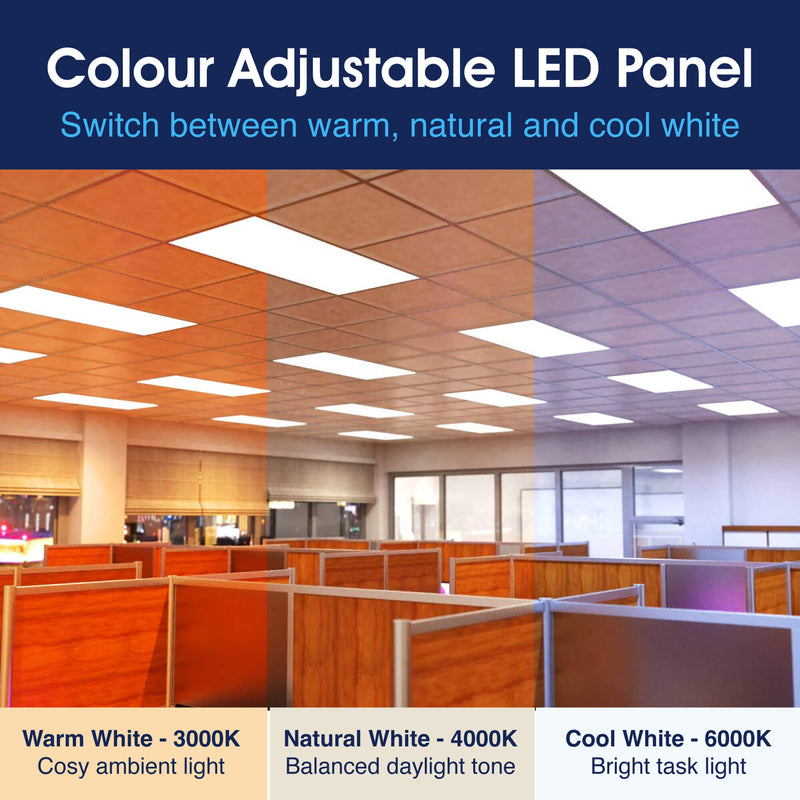 SL - PAN-1260-CCT - Infographics - Colour Adjustable LED Panel