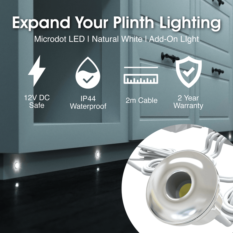 Simple Lighting - PL-MD-4000k - Infographics - Expand Your Plinth Lighting