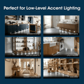 Simple Lighting - PL-MD-4000k - Infographics - Perfect for Low Level Accent Lighting