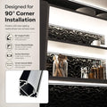 Simple Lighting - PRO-COR-B1-15MM-2M - Infographics - Designed for 90 Degrees Corner Installation