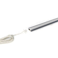 Simple Lighting - Lighteez 2m Surface LED Profile - Close up of one end of the profile with the cable's connector lying close to it.