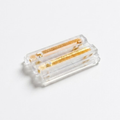 Simple Lighting - Lighteez In Line Connector - The back of the connector with the visible copper.