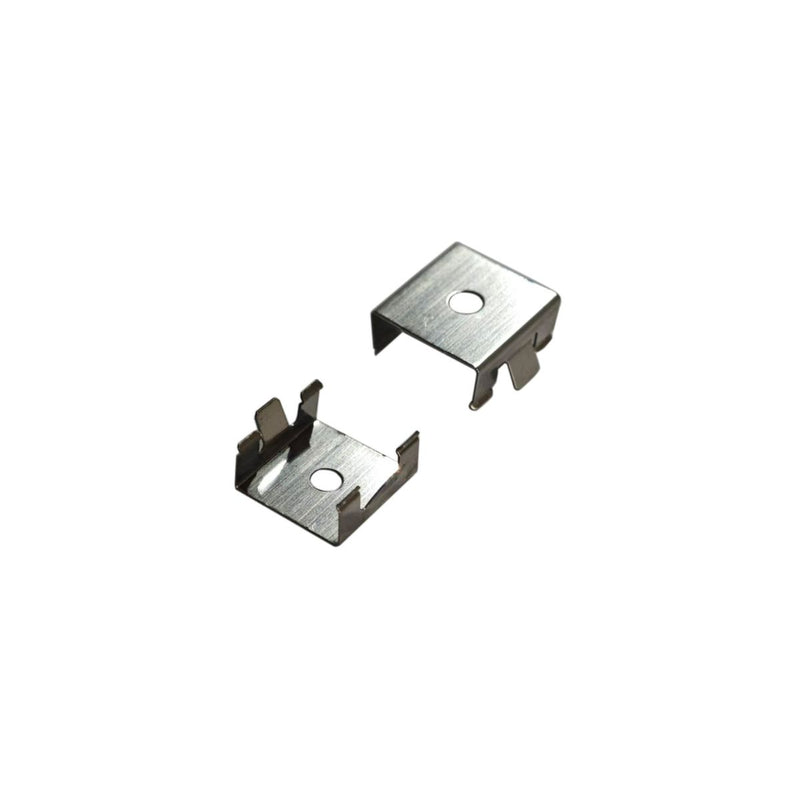 Simple Lighting - Lighteez 2m Recessed LED Profile - The brackets