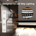 Simple Lighting - PRO-SKIRT-MB-2M - Infographics - Designed for LED Strip Lighting