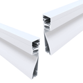 Simple Lighting - PRO-SKIRT-WH-2M - 2 white finish skirting aluminium LED profile