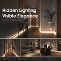 Simple Lighting - PRO-SKIRT-WH-2M - Infographics - Hidden Lighting Visible Elegance