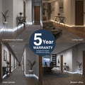 Simple Lighting - PRO-SKIRT-WH-2M - Infographics - 5 Year Warranty