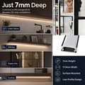 Simple Lighting - PRO-SUR-B1-7MM-2M - Infographics - Just 7mm Deep