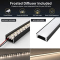 Simple Lighting - PRO-SUR-B1-7MM-2M - Infographics - Frosted Diffuser Included